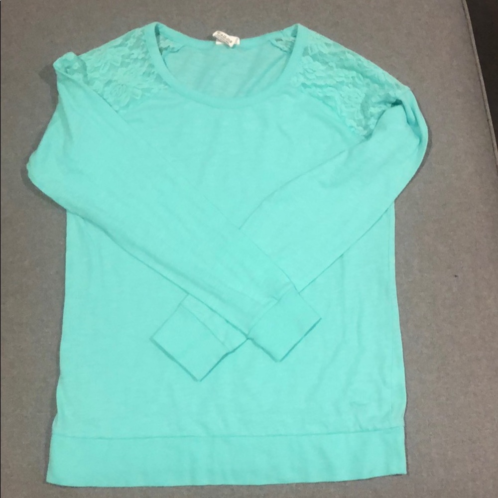 Pink by Victoria’s Secret lace long sleeve top